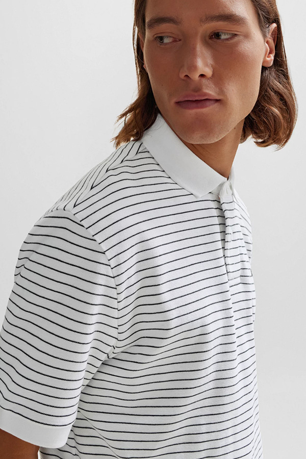 ΜΠΛΟΥΖΑ POLO BOSS - 404 ΜΠΛΕ